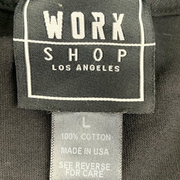 Work Shop Los Angeles Egyptian Pharoh Playing Card T-Shirt Men's Size Large - Picture 5 of 6